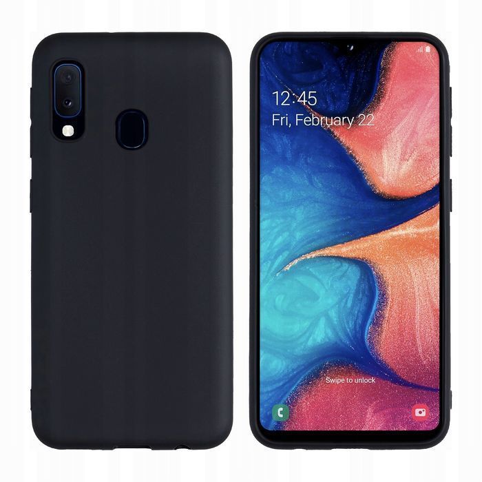 Plecki Telforceone Do Samsung Galaxy A20E Czarny