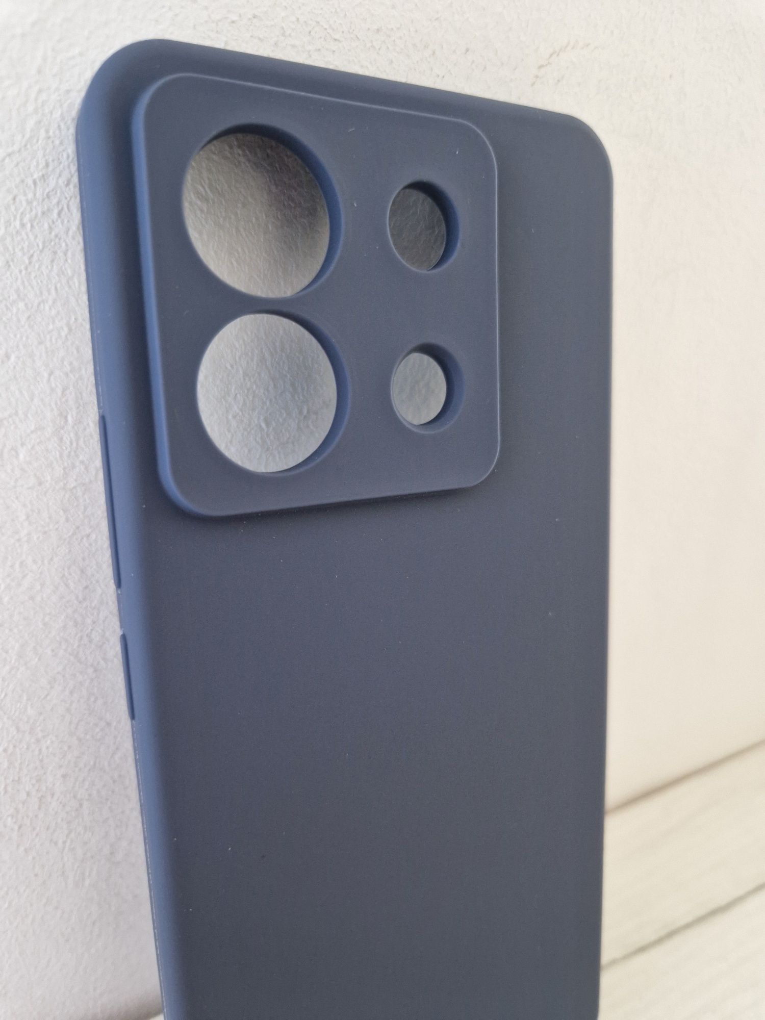 Silicone Lite Case do Xiaomi Redmi Note 13 Pro 5G granatowy