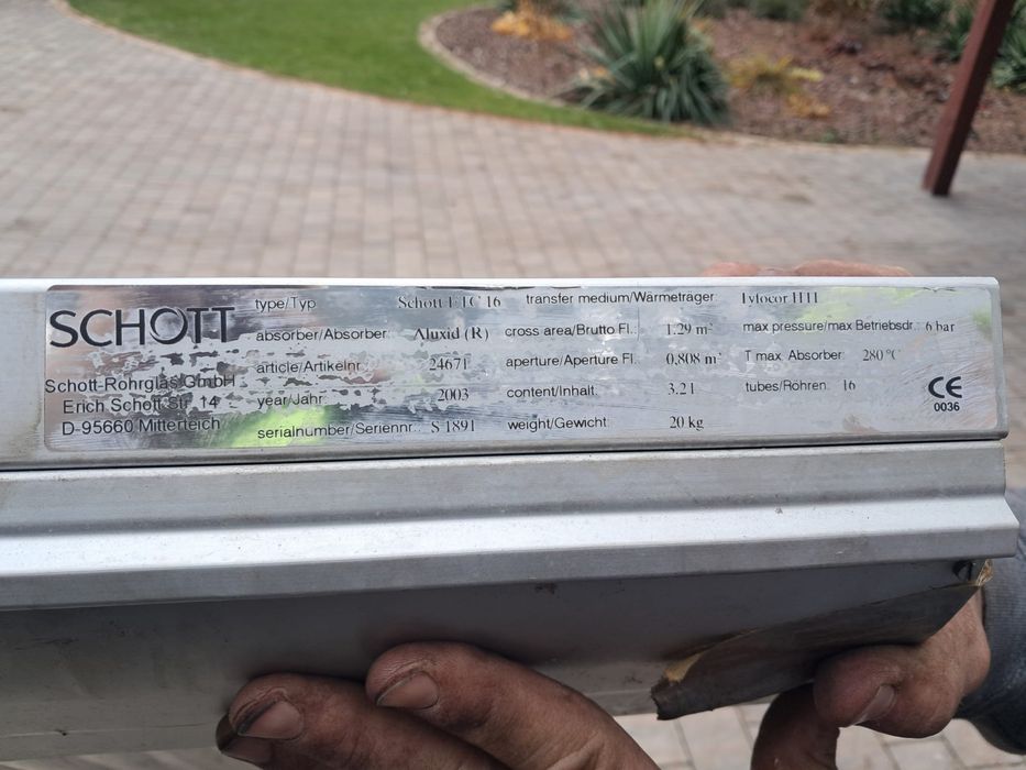 Solar słoneczny do podgrzewania wody w domu basenie itp