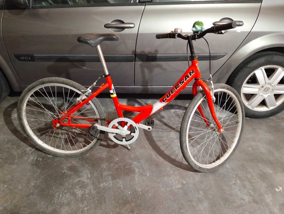 Bicicleta criança como nova roda 26