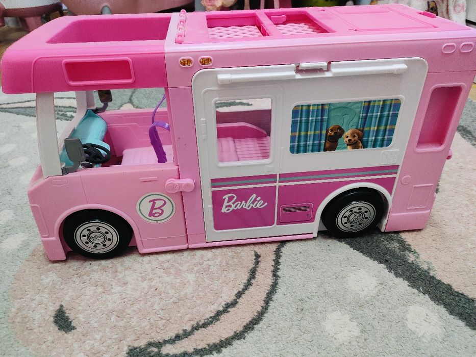 Kamper Barbie duży