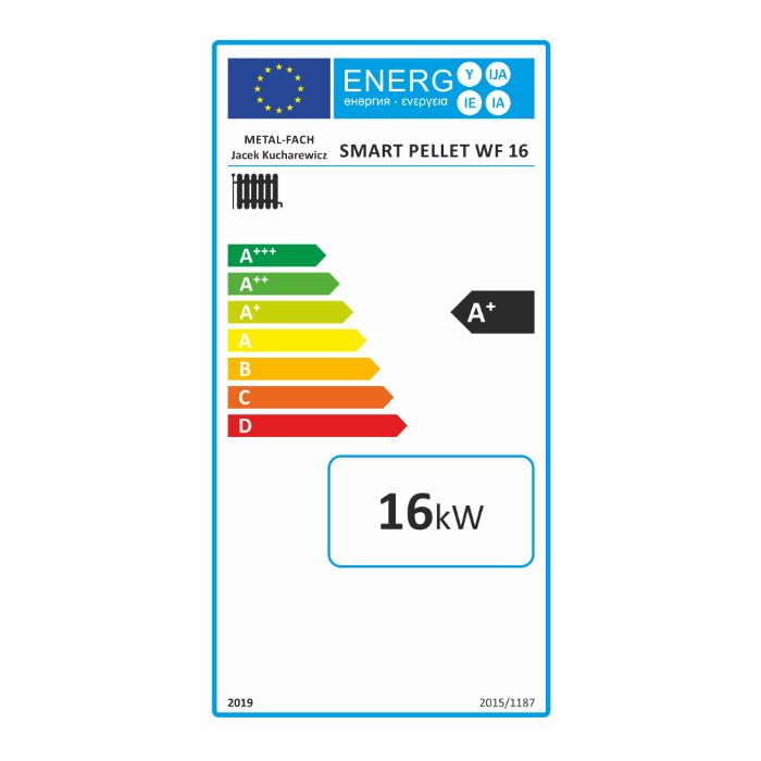 Kocioł na pelet METAL-FACH SMART Pellet WF PRO - 5 klasa - Ecodesign