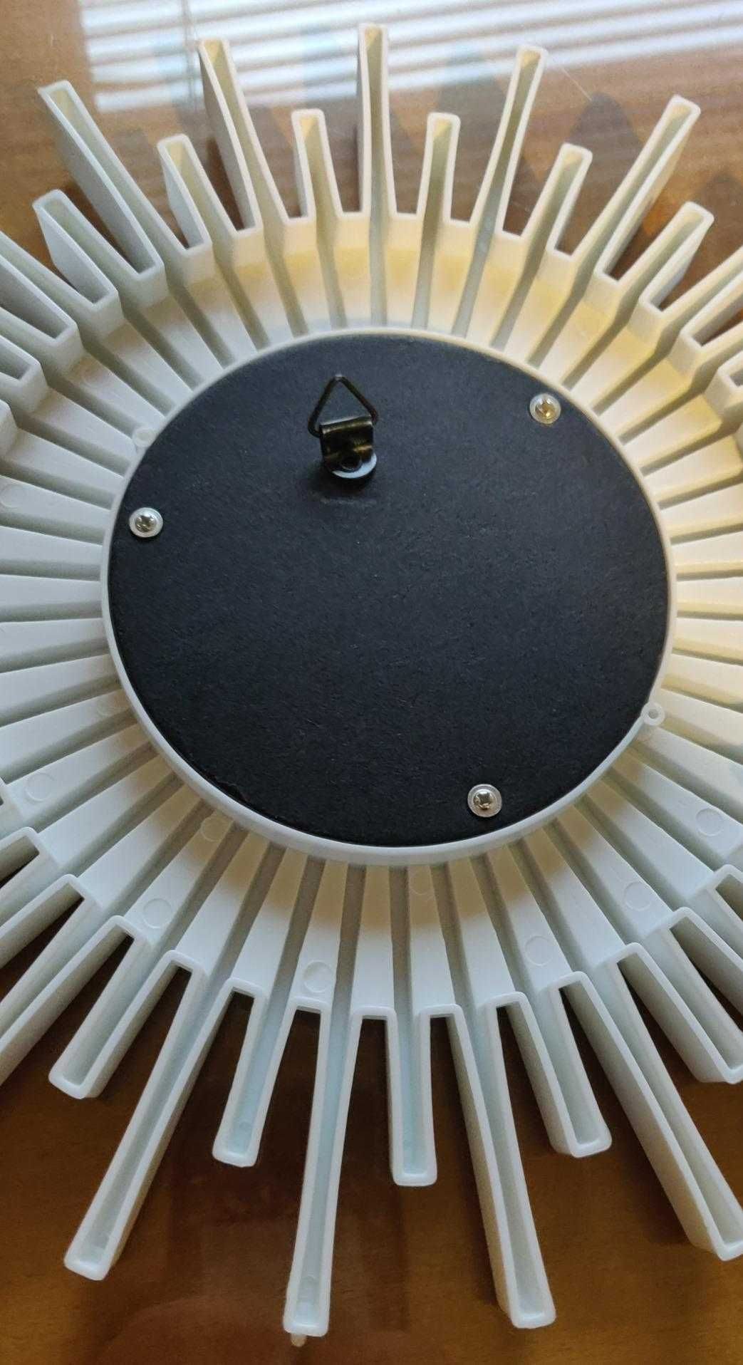 Dekoracja zestaw 3 luster w ramkach do domu na ścianę