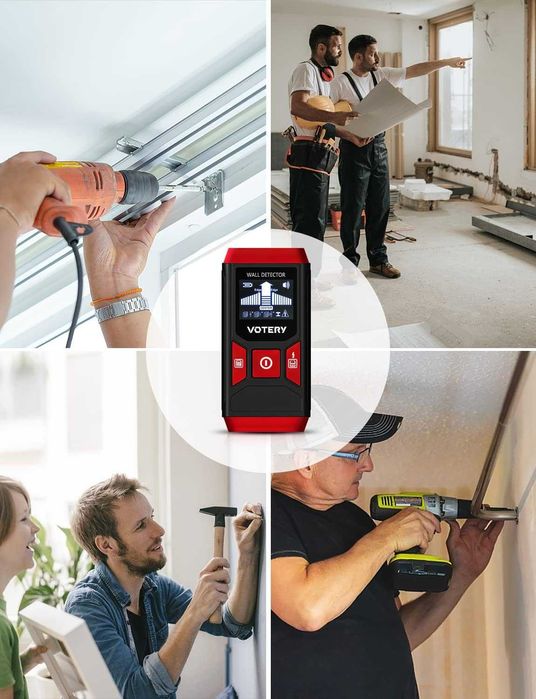 Wykrywacz skaner ścienny VOTERY SF02 urządzenie 5 w 1