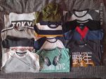 Bluzy t-shirt z długimi rękawami w rozmiarze 134