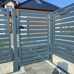 Furtka palisadowa 1000x1500 ocynk+ malowanie proszkowe