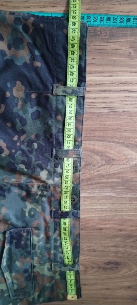Spodnie Bojówki Bundeswehr Flecktarn Kamuflaż