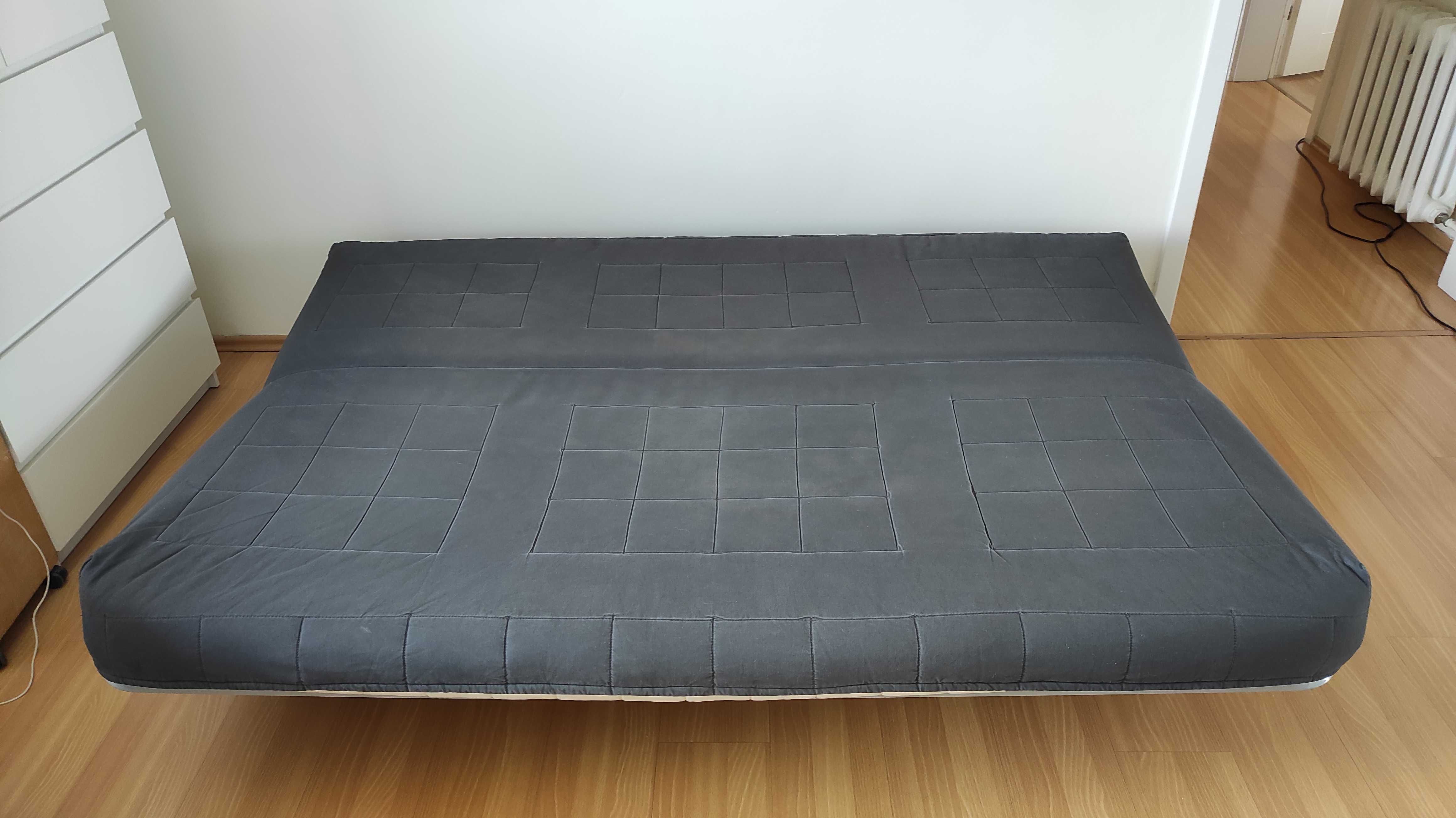 sofa kanapa łóżko rozkładane IKEA ze skrzynią