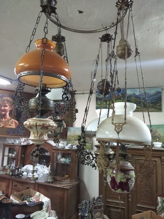 Ґасові лампи антикварні і аналоги.