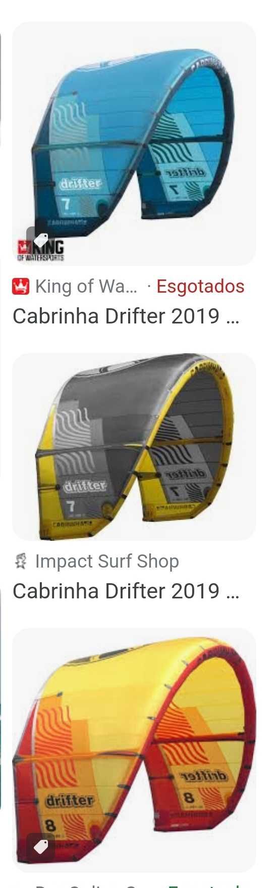 Kites Cabrinha 2019