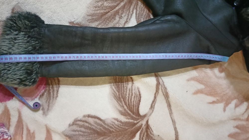 Женская дубленка. 48р.