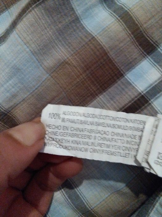 Camisa de rapaz Xadrez