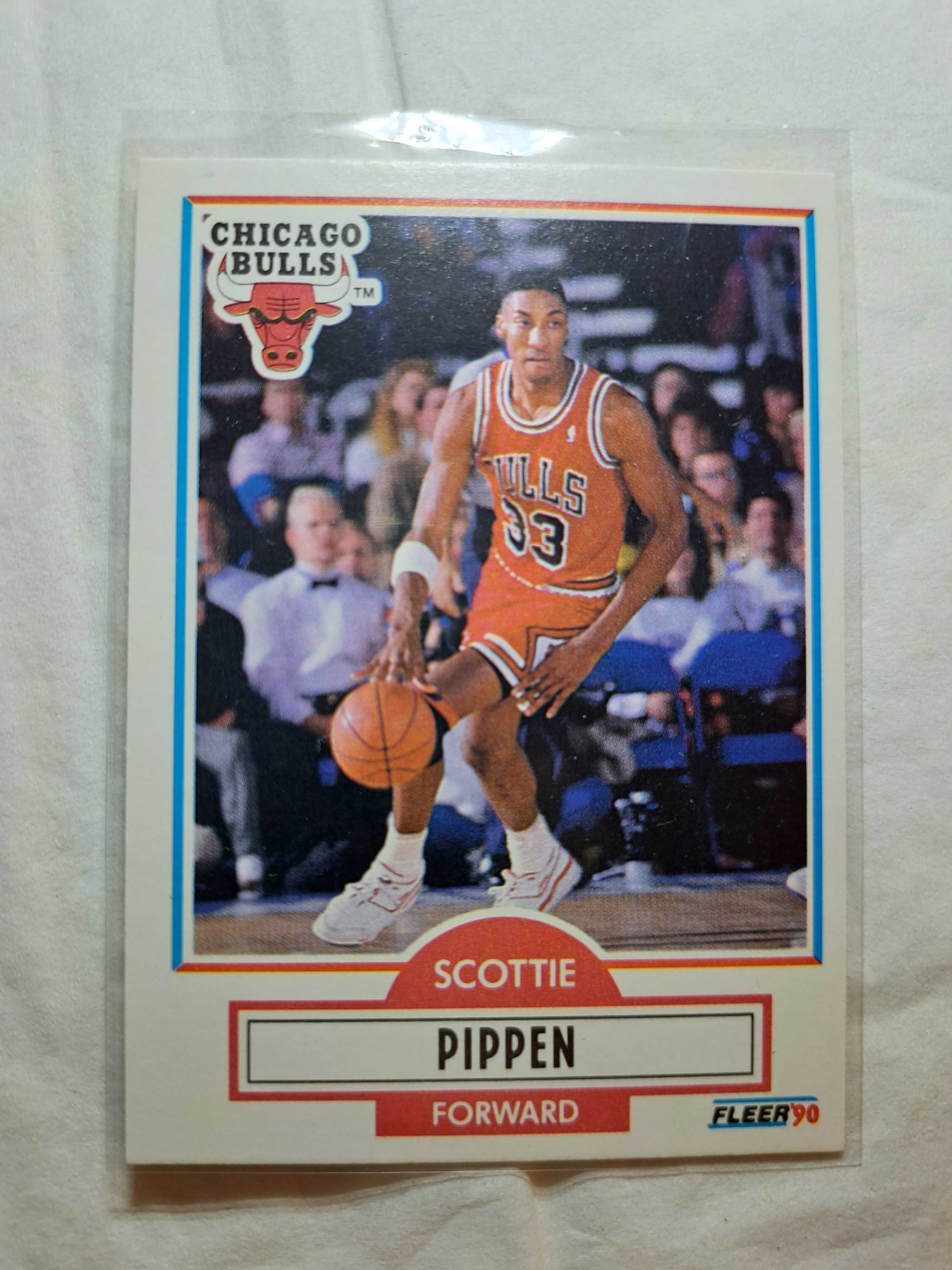 1990 Fleer Scottie Pippen #30 NM NBA