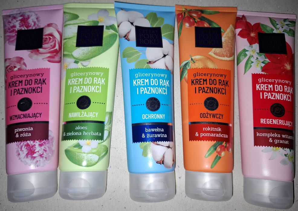 5 szt. krem do rąk "Cztery Pory Roku"