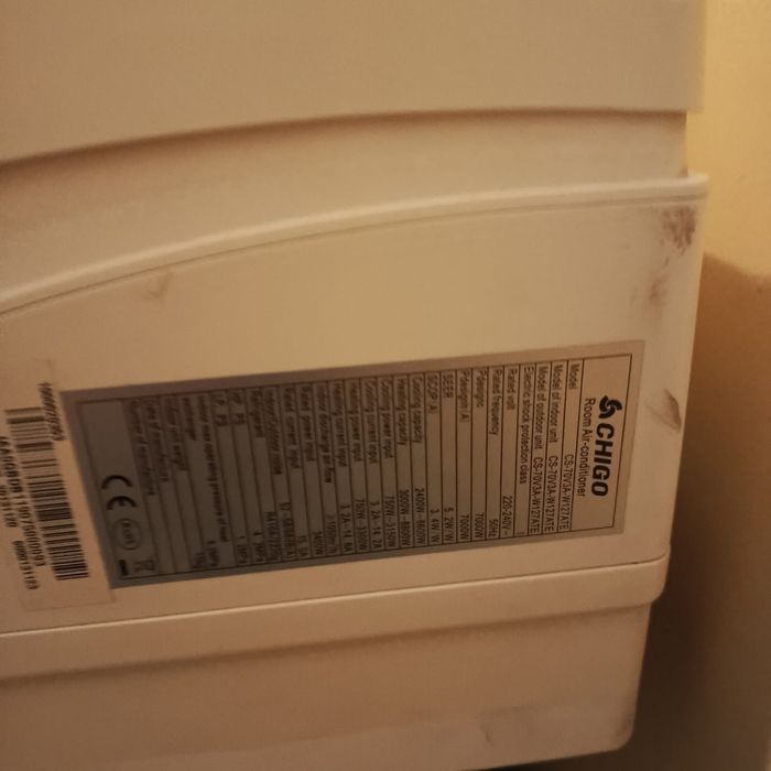 Klimatyzacja używana częściowo sprawna