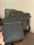 Torba ramię saszetka listonoszka Louis Vuitton, Gucci Armani LV męski