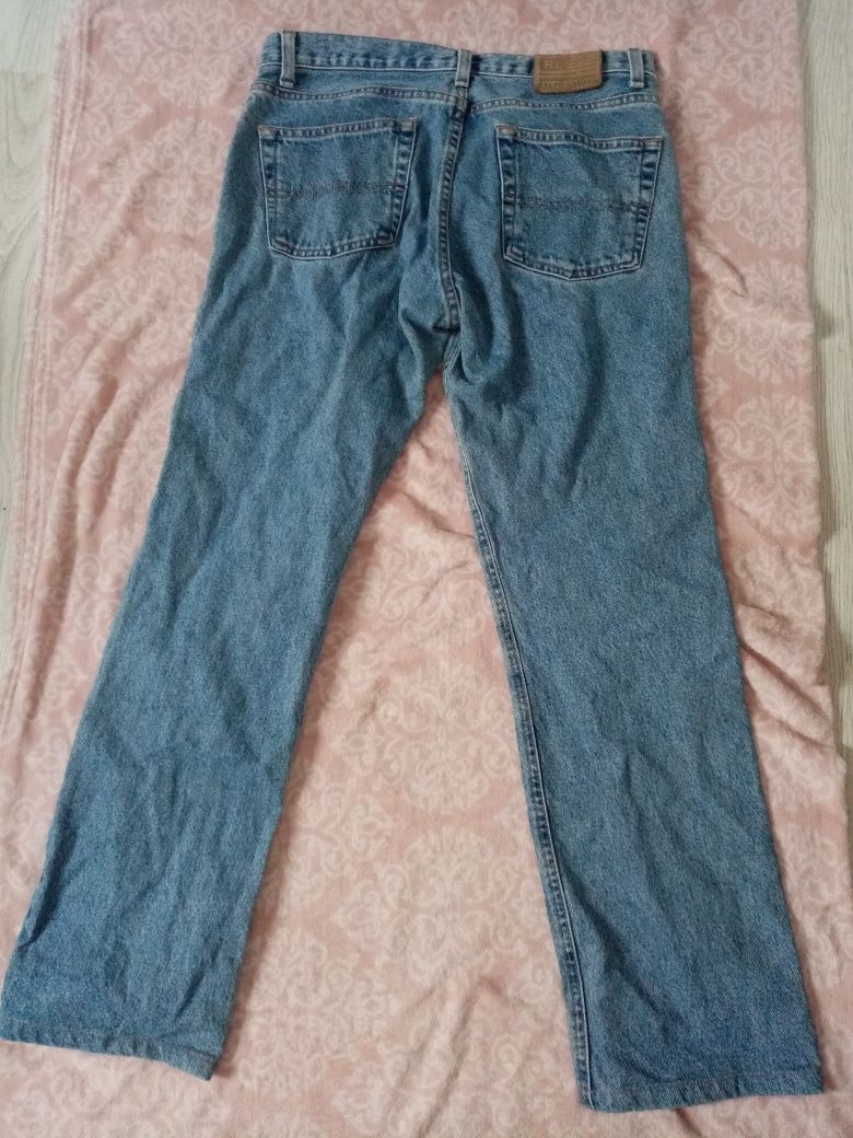 jeansy straight vintage Ralph Lauren , prawdziwy , gruby jeans