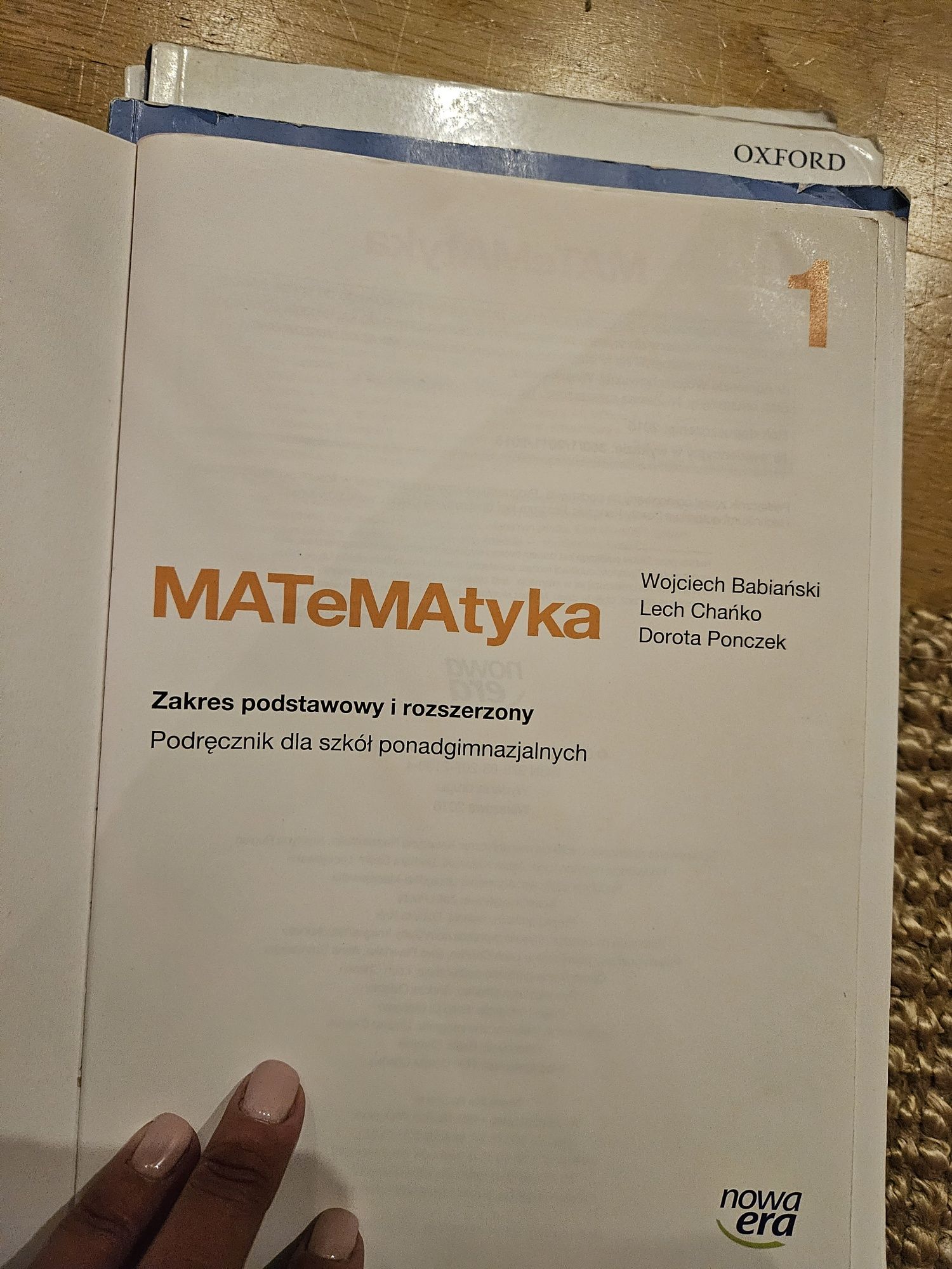 Podrecznik do Matematyki 1