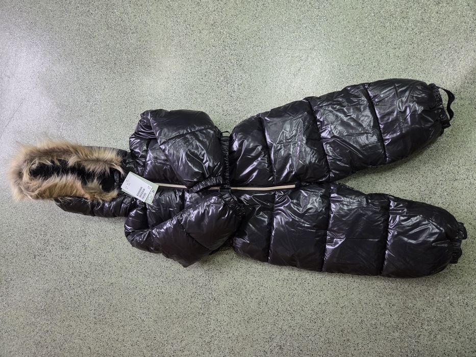 Kombinezon zimowy czarny h&m roz. 98