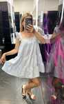 Piekna lekka sukienka na lato Shein oversize S 36