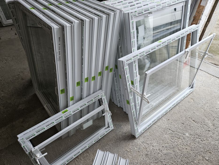 Okna Pcv Gospodarcze (pakiet 2-szybowy) - Duży Skład - Różne Wymiary