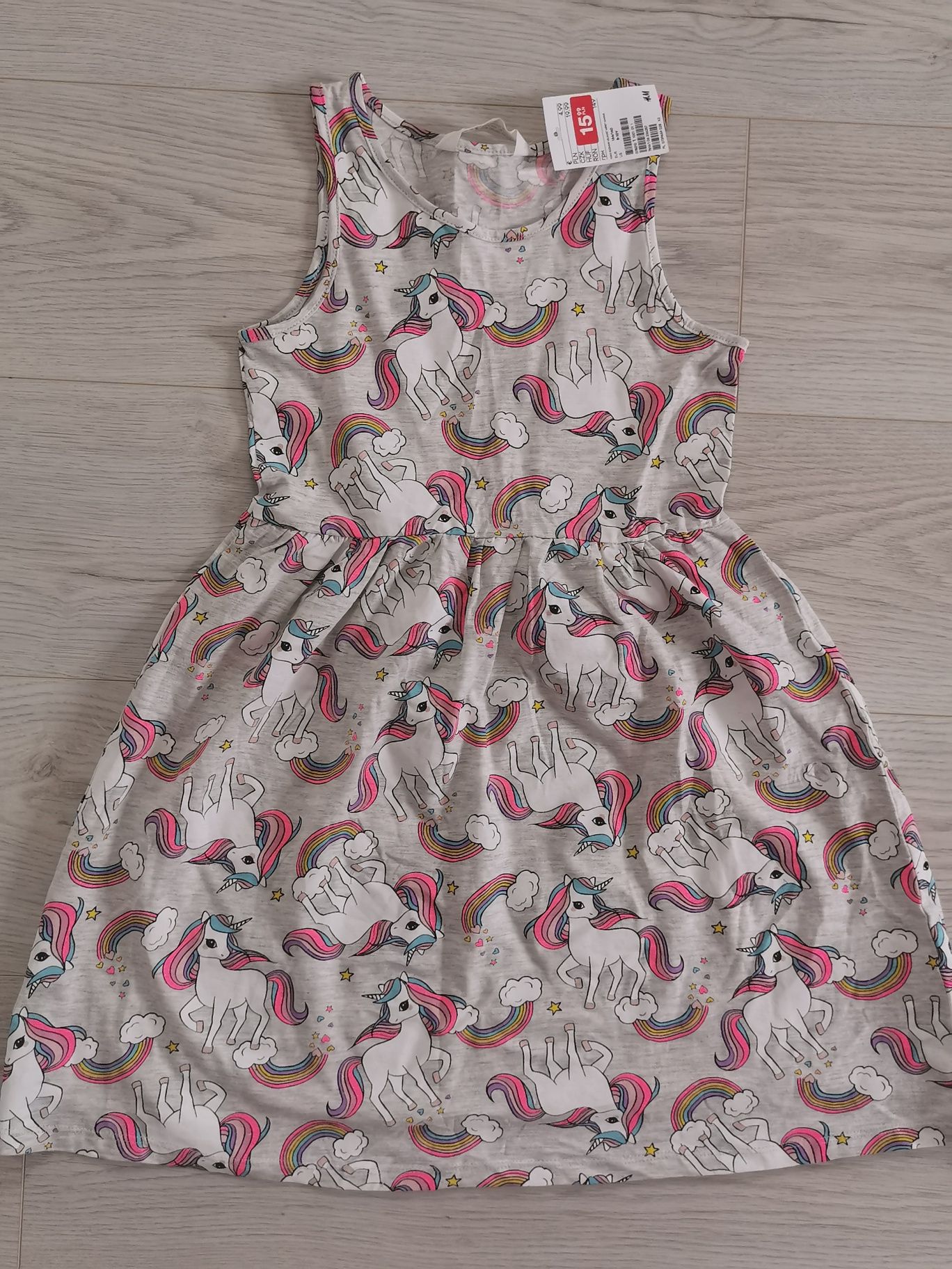 NOWA sukienka H&M 134-140 w jednorożce