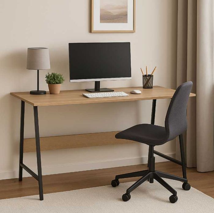 NOWE Biurko GAMINGOWE Loft Komputerowe Stolik Na Komputer Laptop FV