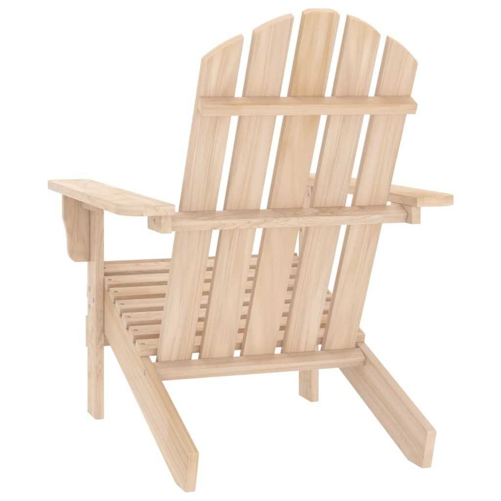 Krzesło ogrodowe VidaXL naturalne drewno brąz kpl. 4 szt.