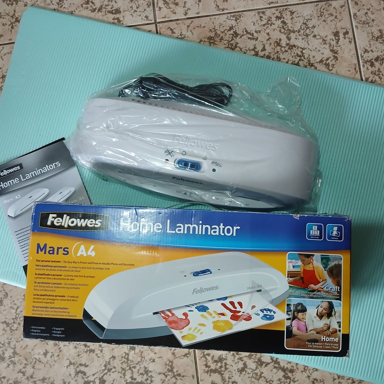 Fellowes Home Laminator Mars A4. Новий ламінатор!