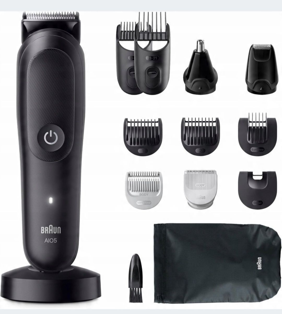 BRAUN SERIES 5 AIO5565 Trymer Maszynka Zestaw 13W1 Do Włosów Brody CIA