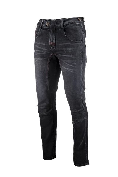 Spodnie damskie jeans Adrenaline Rock Lady kolor niebieski, czarny