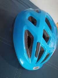 Kask rowerowy dziecięcy niebieski rozmiar S 45-50 cm ABUS