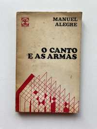 Livro “O Canto e as armas “de Manuel Alegre