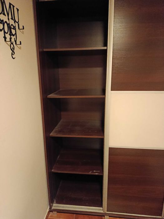 Szafa przesuwna plus szafka na buty