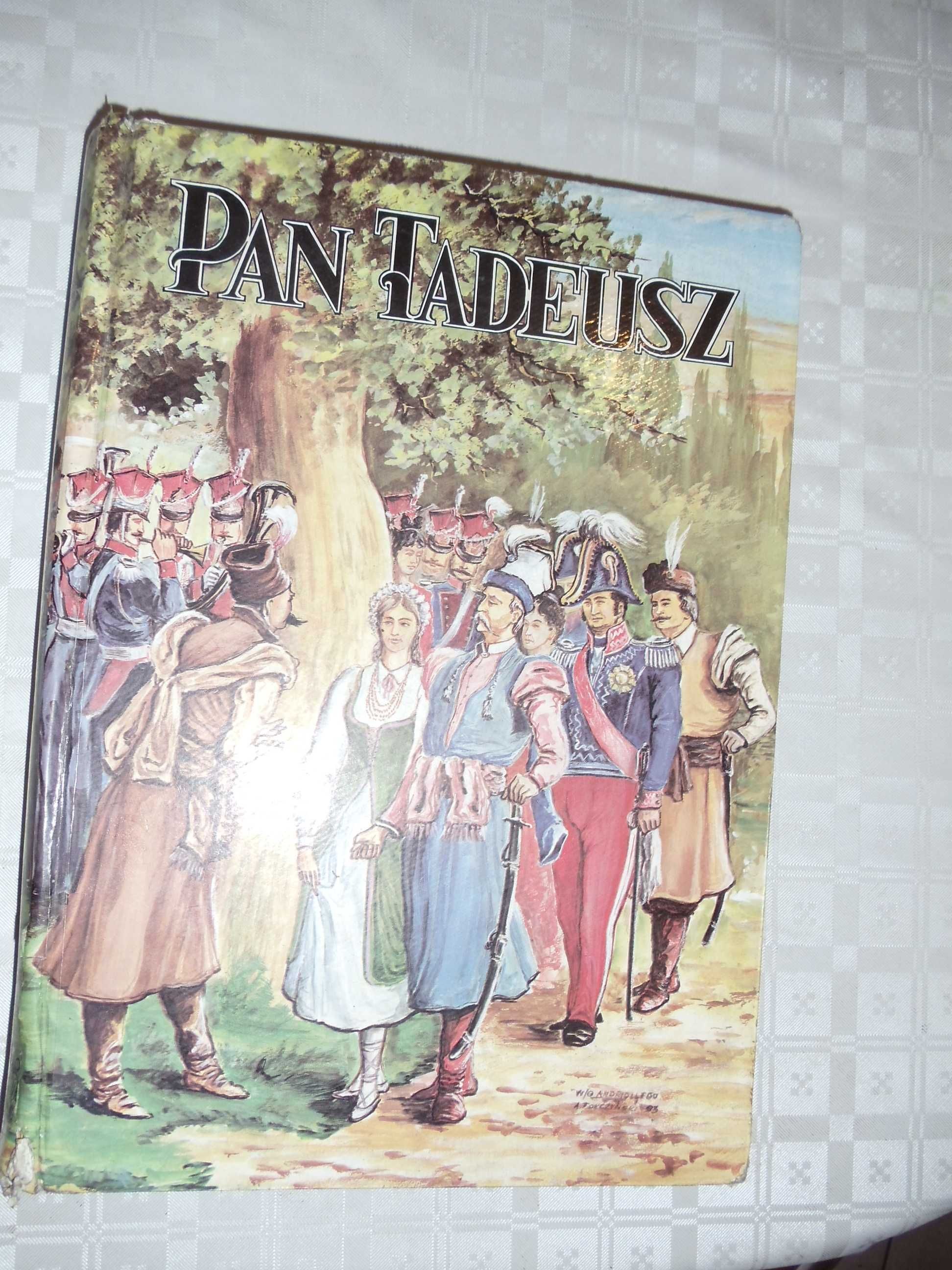 Książka 'Pan Tadeusz".
