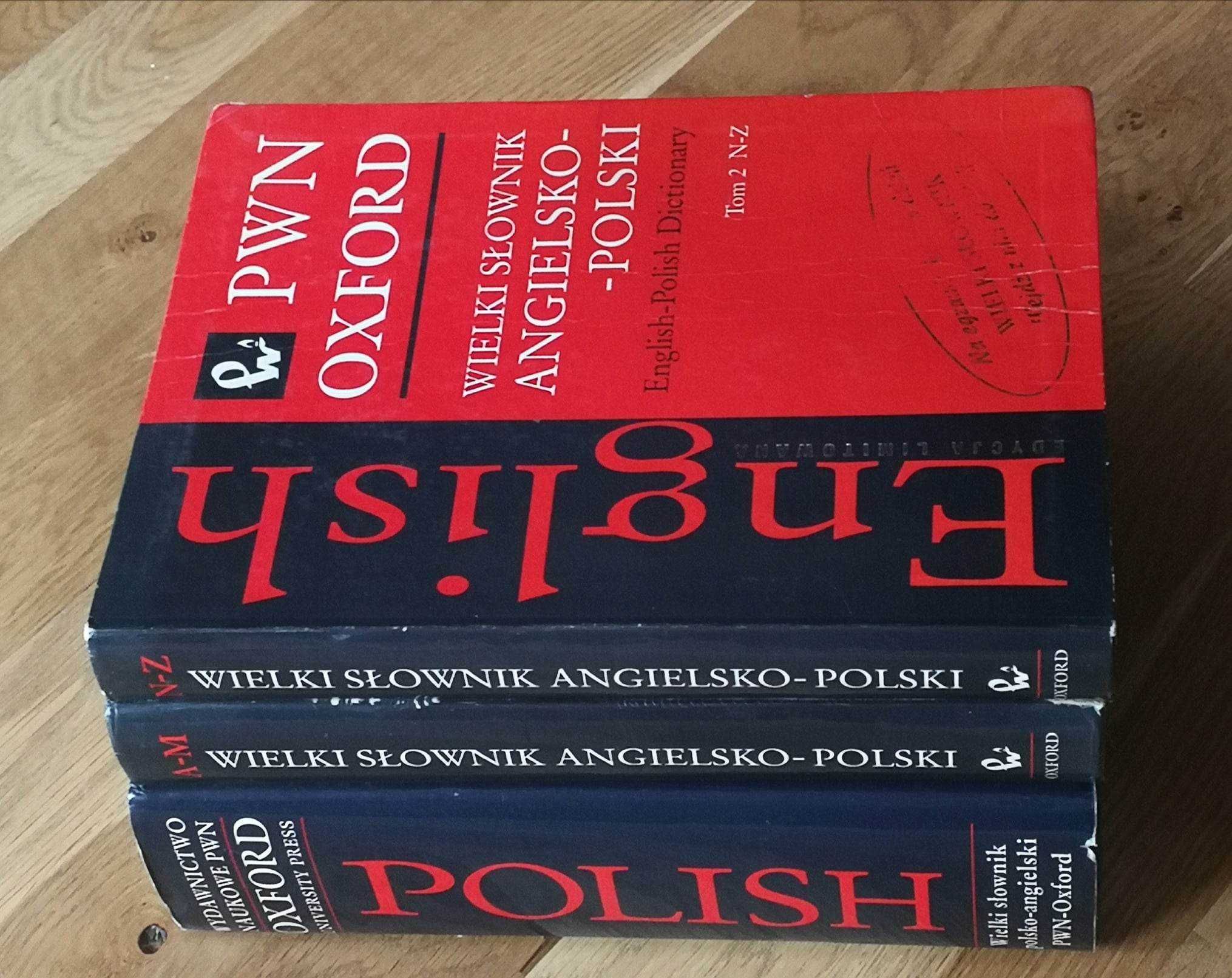 Wielki słownik PWN-Oxford, pol.-ang./ang.-pol., komplet