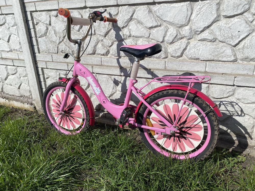 Дитячий Велосипед Розовий 4-8 років