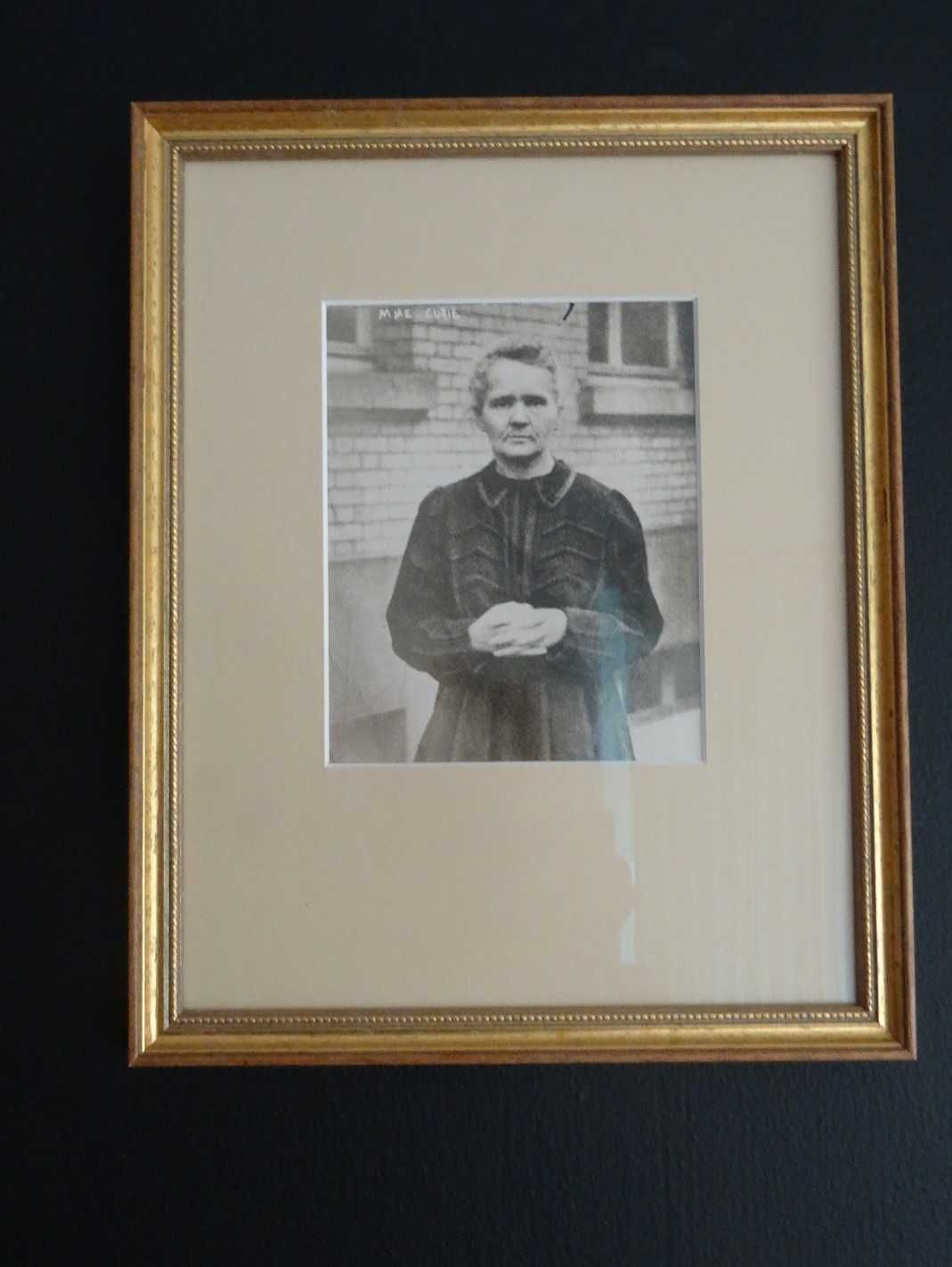 Oryginalna fotografia dziennikarska Maria Skłodowska  Curie