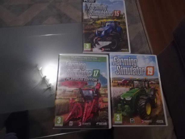 Gry farming sinulator 15,19 i 17 platinum edition