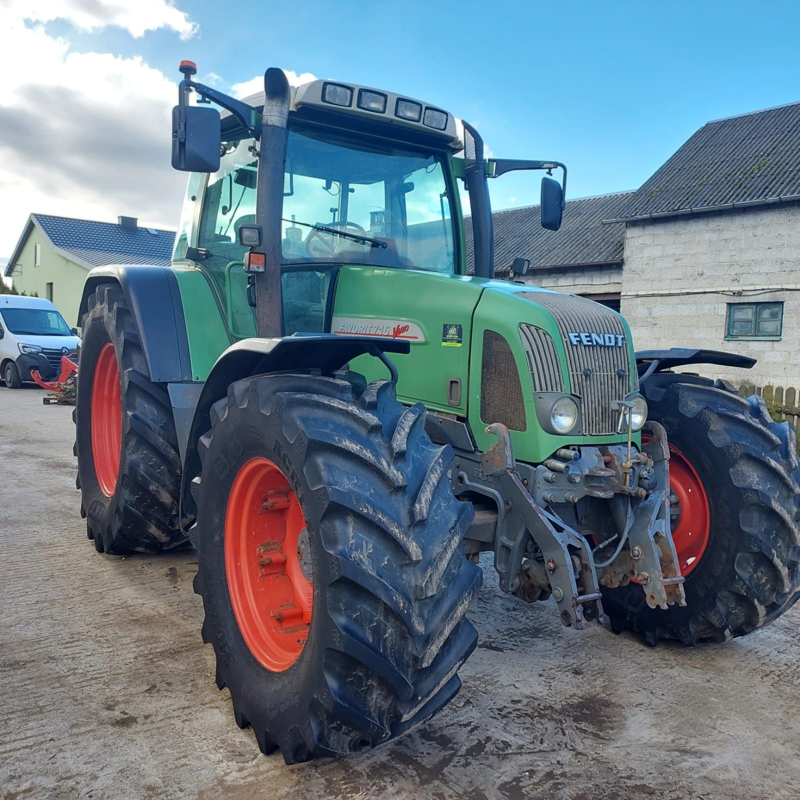 Fendt Vario 716 pneumatyka