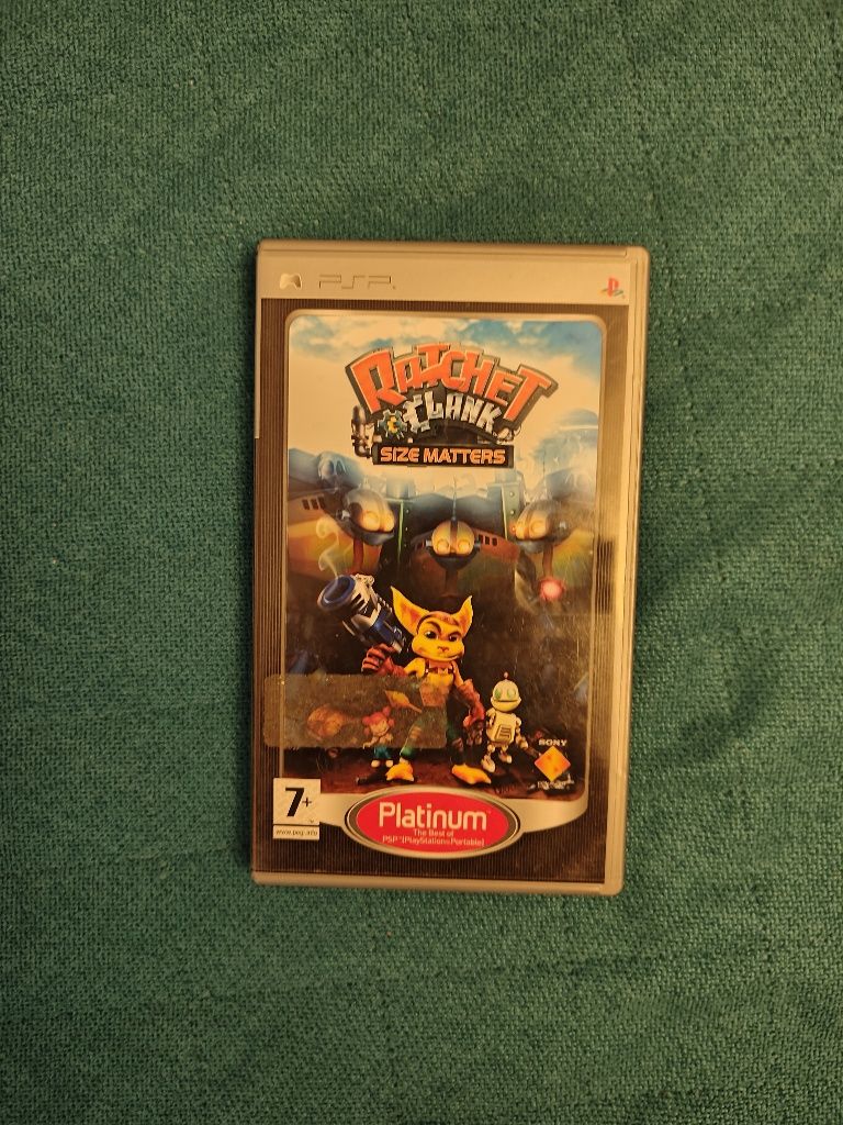 Rachet Clank Size Matters Platinum PSP PL