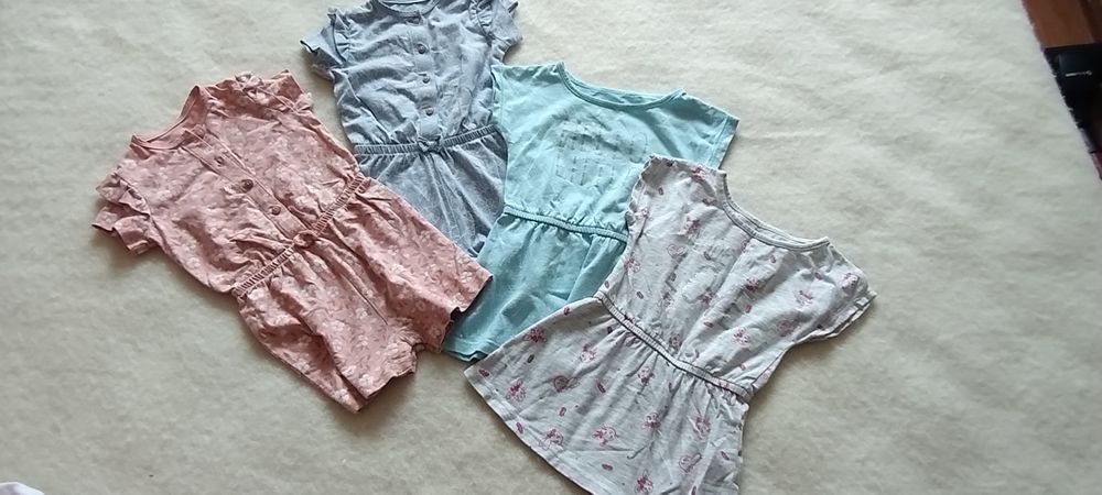 Mega paka ubrań dla dziewczynki rozmiar 74