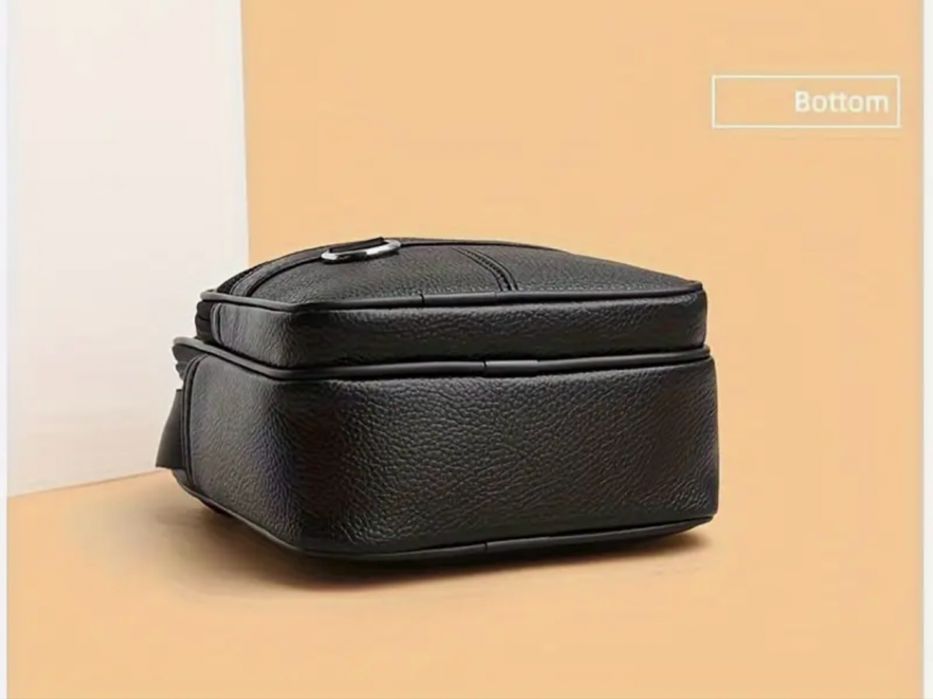 Чоловіча шкіряна сумочка, нова.