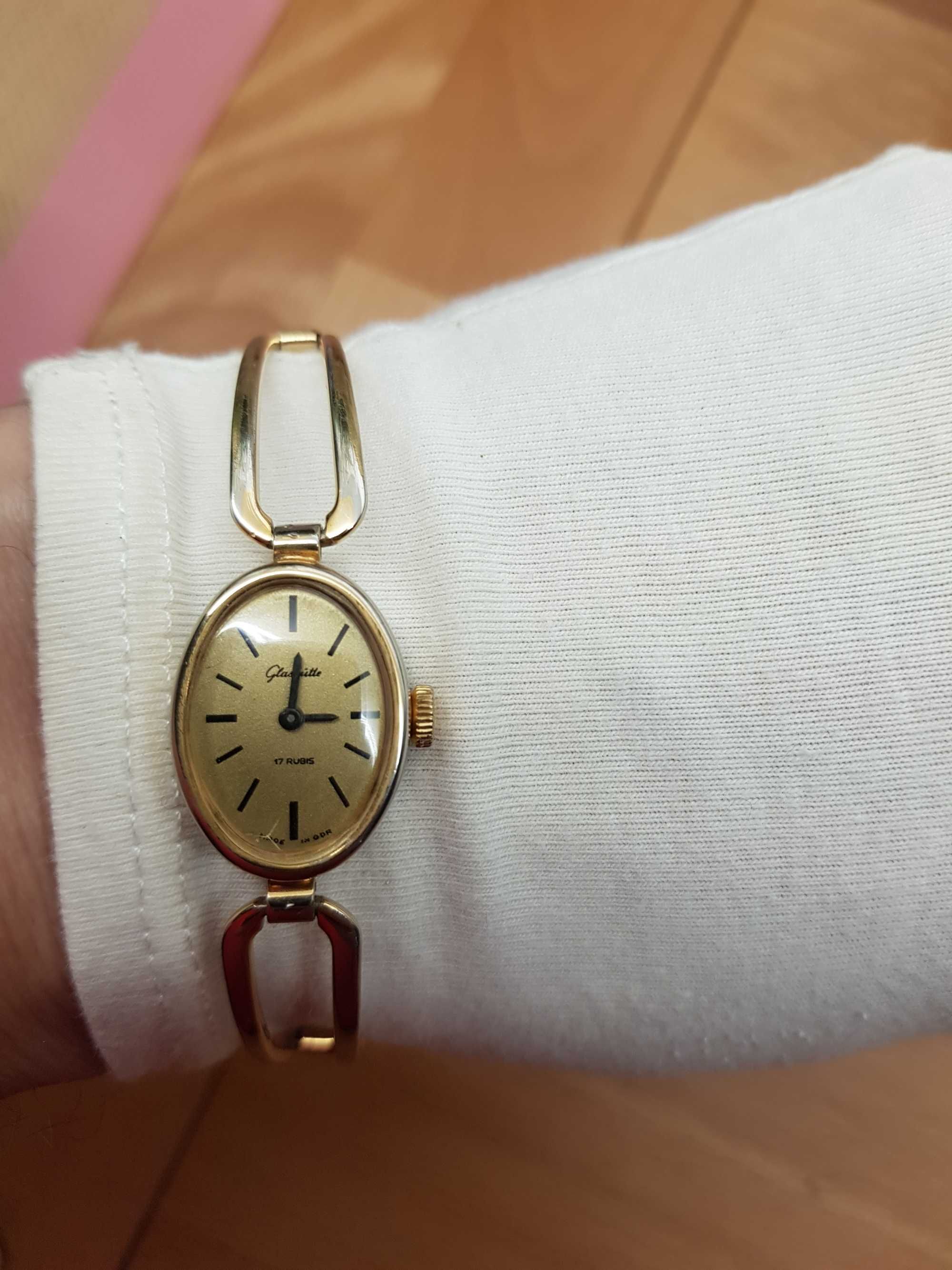 *GUB Glashutte* mechaniczny zegarek damski