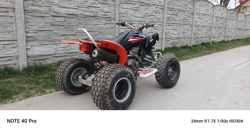 Quad Yamaha Raptor 250 sepcial edition
