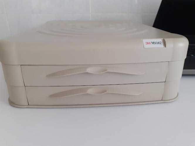 Bloco de 2 gavetas, 3M, para base de PC.