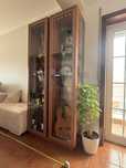 2 Vitrines + movel gaveta + movel portas