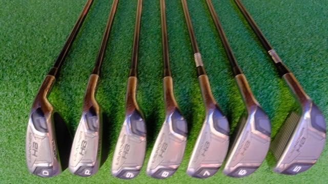 Cleveland Golf Launcher HB Turbo Iron Set 5 -PW+D+capas Regular Flex