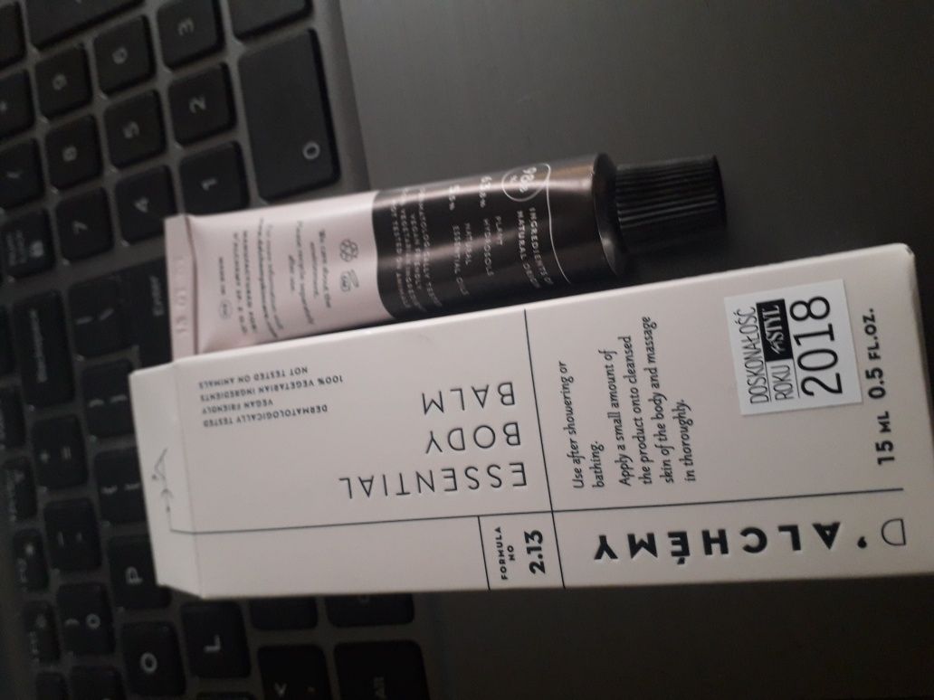 D'ALCHEMY Essential body balm NK13 Esencjonalny balsam do ciała 15 ml