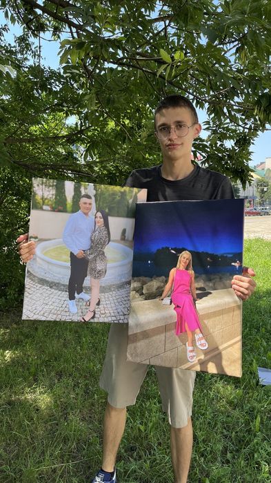 Печать на холсте, друк на полотні, картини на холсті, друк фото